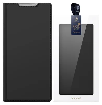 Zdjęcie produktu dla Dux Ducis Skin Pro Etui Do Honor Magic5 Pokrowiec Z Klapką Portfel Na Kartę Podstawka Czarne