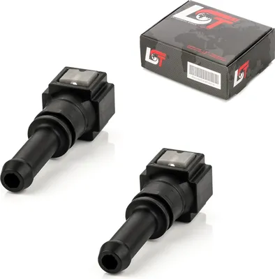Produktbild von 2x Schnellverschluss Kraftstoffleitung Schlauchkupplung 6,3x8mm für OPEL VOLVO