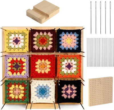 Productafbeelding van Vergrendelplank voor Granny Square spanner - 20 cm - Set van 20