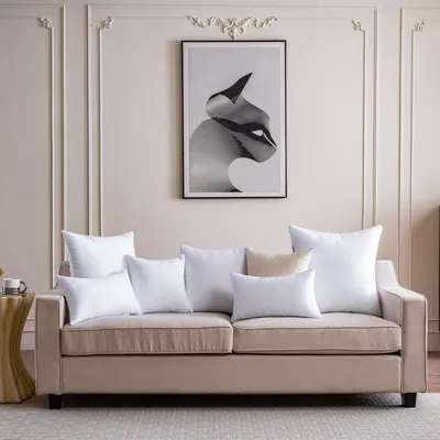 Produktbild von Kissenfüllung Set, 2 Stück, 40 x 40 cm, Alternative zu Daunen, für Wohnzimmer