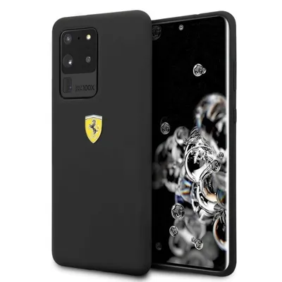 Obrázek produktu pro Silikonové Pouzdro Ferrari Hardcase Pro Samsung Galaxy S20 Ultra - Černé