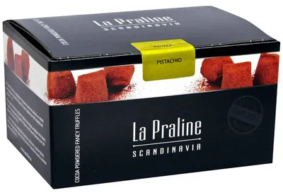 Obrázok produktu pre La Praline Čokoládové truffle pistáciové