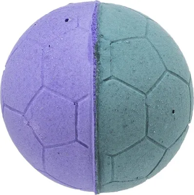 Zdjęcie produktu dla TRIXIE Set of Soft Balls, Kot, Kula, Wielobarwny, Pianka, Guma, 4,3 cm