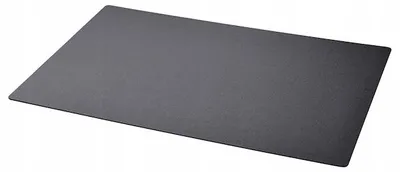 Obrázek produktu pro Podložka pod psací stůl Ikea Skrutt, černá, 65 x 45 cm, šedá, robustní, velká, model 9JYI-WXI3