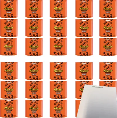 Produktbild von Reese's Peanut Butter Cups Minis VPE (30x90g Karton) + usy Block