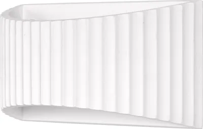 Produktbild von OSRAM Decor Plaster Band Flat dekorative Wandleuchte aus Gips, 290mm, mit E27 Fassung, IP20, weiß