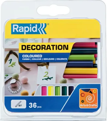 Produktbild von Rapid 5001426, 36 Stück(e), Sichtverpackung, 115 g, 114 mm, 22 mm, 128 mm