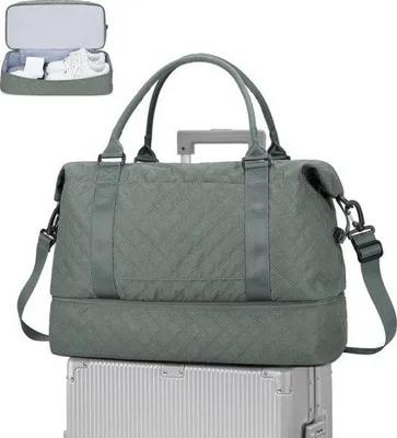 Produktbild von Famanu Reisetasche große Sporttasche - legergrün