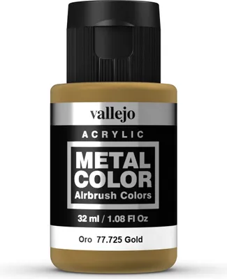 Produktbild von Vallejo 77.725, Gold, Acrylfarbe, Flüssigkeit, 32 ml, 1 Stück(e)