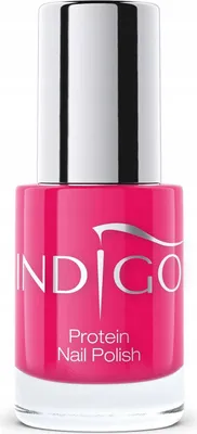 Obrázok produktu pre Indigo Energizer Lak na nechty červeno-ružový 10 ml - profesionálny finiš s jojobovým proteínom pre dlhotrvajúcu manikúru
