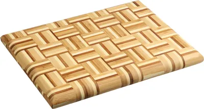 Image de KESPER Planche à découper Bambou - 40 x 30 x 3,5 cm - quadrichrome & décorative - planche de cuisine de qualité supérieure en bois durable - 58367