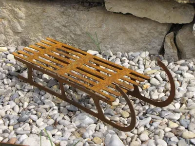 Produktbild von Edelrost Schlitten