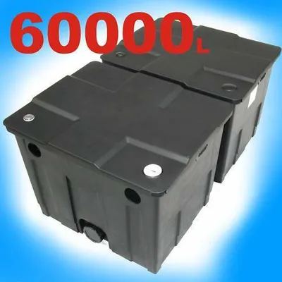 Produktbild von Teichaussenfilter 60000 L CBF350 B KOIFILTER TEICHFILTER Teichwasserfilter Koi