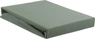 Produktbild von Beddinghouse Jersey-Spannbettlaken Jersey 160 HL Farbe Green Größe 80/90x200/220
