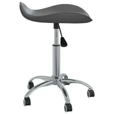 Produktbild von "Winter Sale" Barhocker - Grau Friseur Rollhocker Grau Kunstleder DE7115092