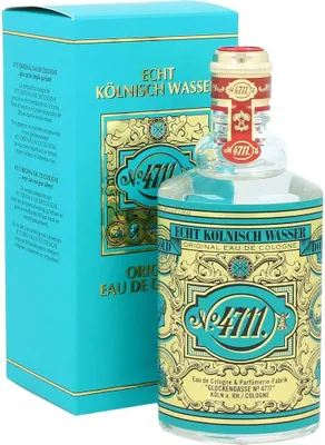 A bottle of 4711 Original Eau de Cologne and its packaging.