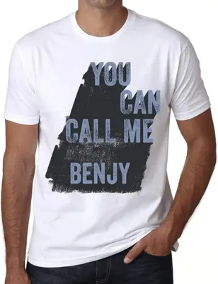 Produktbild von Herren Grafik T-Shirt Du kannst mich Benjy nennen – You Can Call Me Benjy – Öko-Verantwortlich Vintage Jahrgang Kurzarm Lustige Druck Geburtstag
