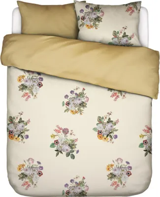 Produktbild von Essenza Bettwäsche-Garnitur Satin Laurine Farbe Vanilla Größe 200x200+2x80x80