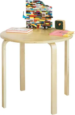 Obrázek produktu pro Dětský stůl - Pudečka kreslení Stůl - Hrát Umění - Solid Berkenhout - 60x57cm