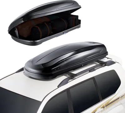 Zdjęcie produktu dla Pojemny bagażnik dachowy box na dach kufer 220 L 152.1 x 70.7 x 35 cm
