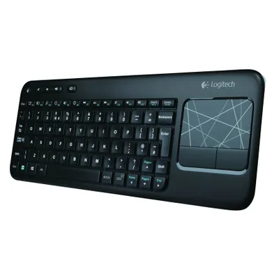 Produktbild von Logitech K400 Plus, Volle Größe (100%), Kabellos, RF Wireless, Schwarz