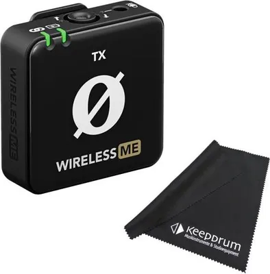 Produktbild von Rode Wireless ME TX Mikrofon Sender-Modul mit Tuch