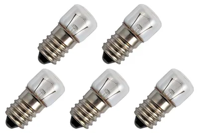 Produktbild von OE Lightning Signallampe E14 T16 3W 30V 16x35mm Dimmbar 5 Stück