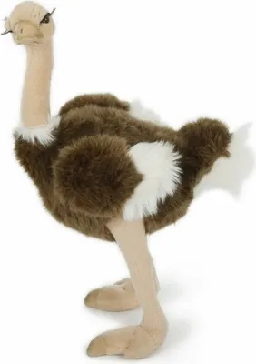Produktbild von Plüschtier Strauß 30cm, Stofftiere Kuscheltiere Vogel Vögel Emu Nandu Küken Strauss