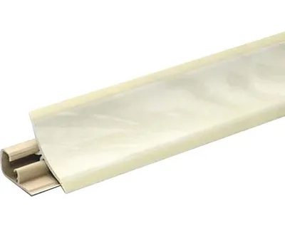 Obrázek produktu pro Lišta k pracovní desce plastová LB23 3000 x 23 mm carrara mramor