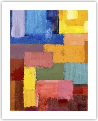Produktbild von Poster - Poster ohne Rahmen - Abstraktion modern - 40x50 cm - Wand Bild - Wanddeko - Wandbilder - Kunstposter - Wandposter - Bilder - Kunstdruck - Wanddekoration - Wandbild - P2XPA40x50-3703