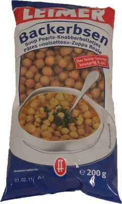 Obrázok produktu pre Hrášok na pečenie Leimer 200g