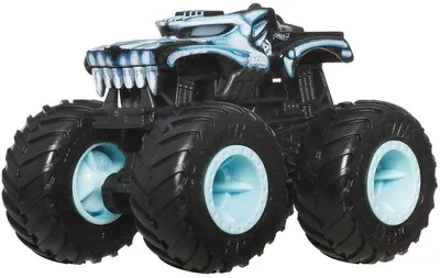 Produktbild von Hot Wheels Monster Trucks JGD67, Fahrzeug-Set, 3 Jahr(e), Kunststoff, Metall, Mehrfarbig