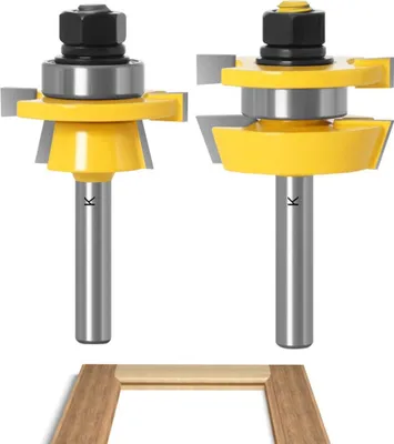 Obrázek produktu pro 2 kusy drážkovacích fréz, 8 mm stopka