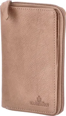 Produktbild von The Skandinavian Brand Damen Leder Geldbörse  beige