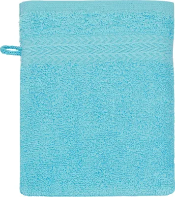 Produktbild von Betz Waschhandschuh 16x21 cm PREMIUM 100% Baumwolle Farbe: türkis
