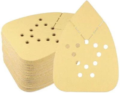 Zdjęcie produktu dla Akcesoria Makropapier do ręcznej piły tarczowej, ziarnistość 180, 50 sztuk