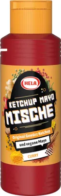 Obrázek produktu pro Hela Kečup Mayo Mix Kari s veganskou majonézou balení 300 ml