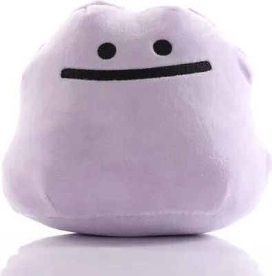 Produktbild von Ditto Plüschtier 14 cm – Pokémon Kuscheltier – Weiches Spielzeug für Kinder