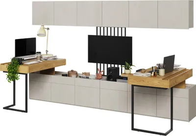 Produktbild von Furniture24 Wohnwand TEEN FLEX SET-06B