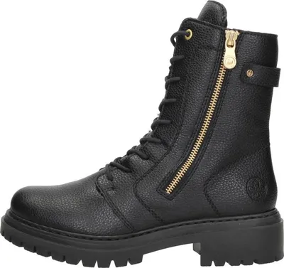 Image de Rieker Veterschoenen Hoog  Veterschoenen Hoog - Zwart - Maat 38