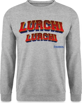 Produktbild von Spreadshirt Stromberg Mit Spruch Lurchi Lurchi Uni Pullover, S, Weißgrau meliert