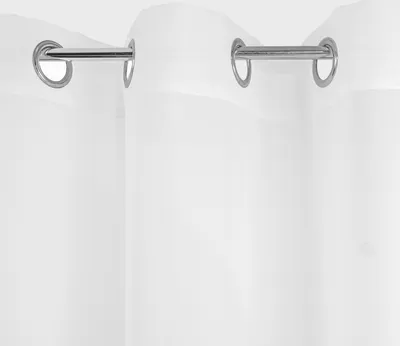 Produktbild von HOMLA Rollvorhang B2 ESSENTIALS SWISS VOAL RINGS weiß 300x250 cm