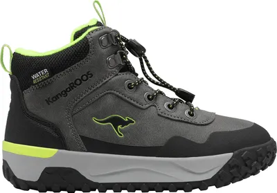 Produktbild von KangaROOS K-NB VIVI RV  High-Top Kinder Unisex Sneaker Warmfutter Steel Grey/Limetta , Schuhgröße:28 EU