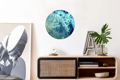 Produktbild von MuchoWow® - Schlafzimmer - Bilder - Der Kreis - Kunst für die Wohnung - Plastik - Kunstdruck - Wandbild