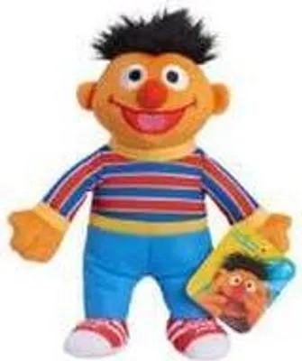 Obrázok produktu pre Plyšový Ernie Sesame Street 80011 - recyklovaná polyesterová výplň, mäkké tkaniny