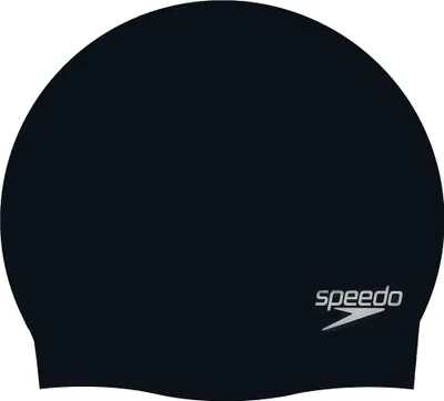 Produktbild von Speedo Schwimmen Silikon Badekappe Schwarz Junior - Bequeme Passform