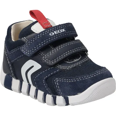 Produktbild von GEOX Klett IUPIDOO, Rauleder, Blau, Kinder
