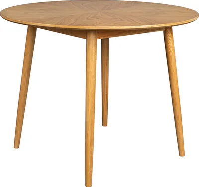 Productafbeelding van Nesthaus eettafel, diameter 100 cm, model Loes, eikenhout