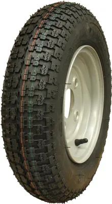 Komplettrad 3,50-8 Zoll + 2,50 A x 8 H 2 Kings Tire 85/115/4