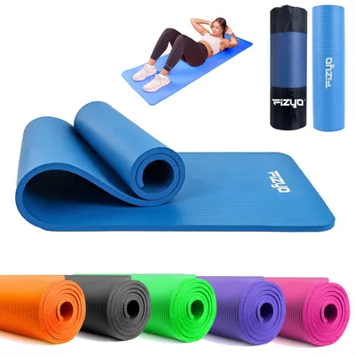 Immagine prodotto di Tappetino yoga - Tappetino fitness - 183 x 61 cm - 10 mm - Schiuma NBR
